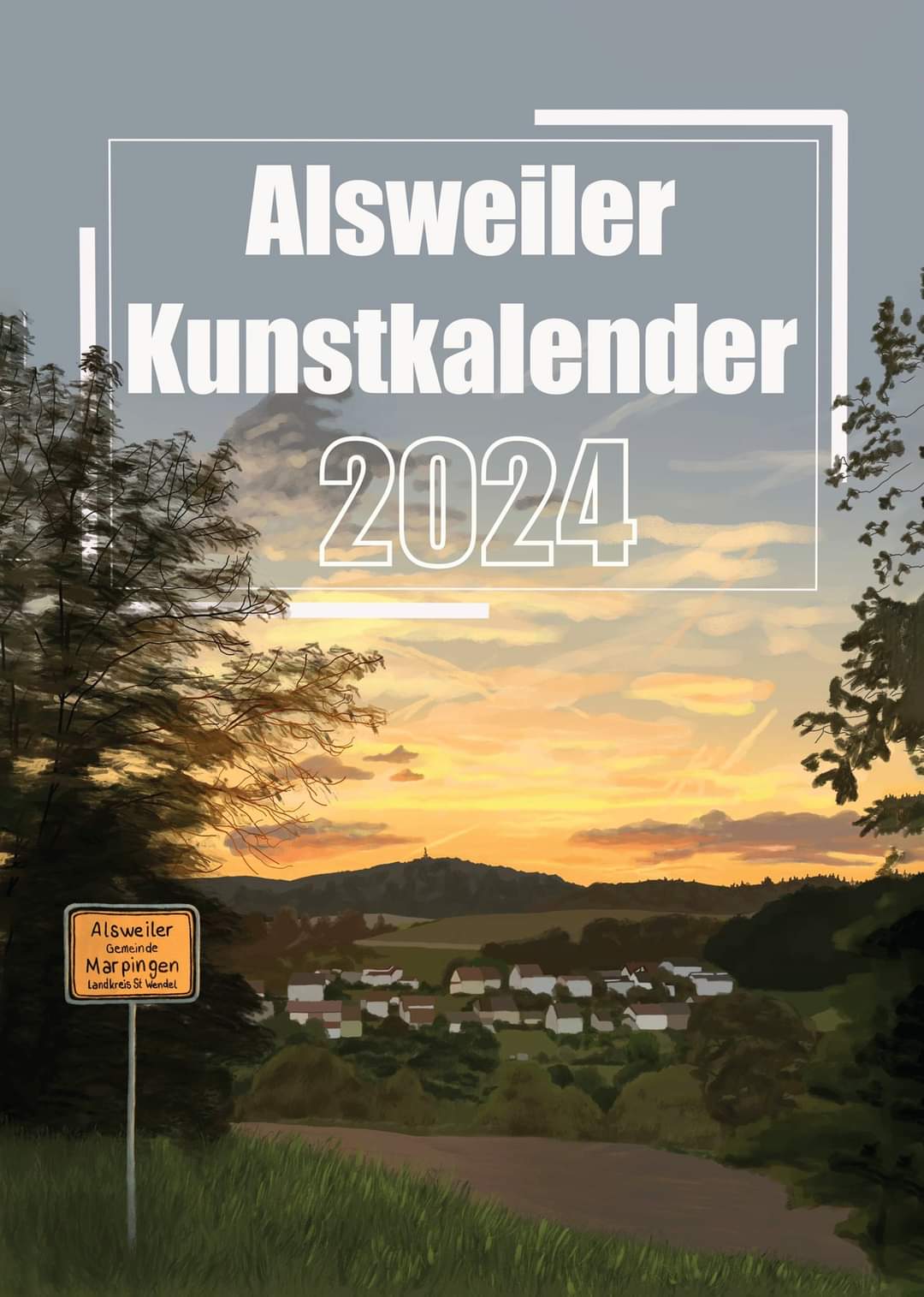 Read more about the article Alsweiler Kunstkalender 2024 ab jetzt verfügbar!