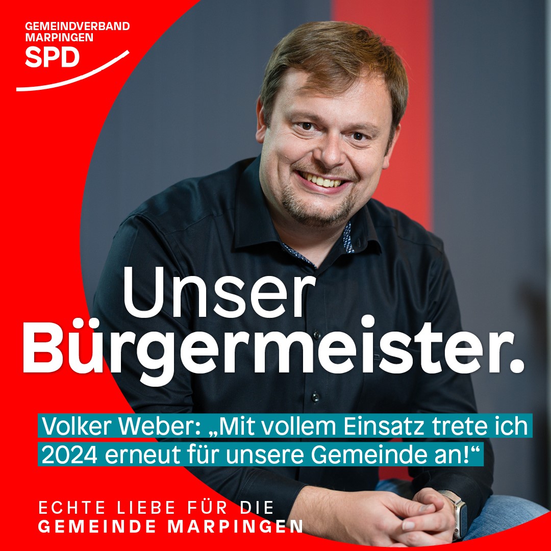 Read more about the article Volker Weber mit 100% zum Bürgermeisterkandidaten gewählt!